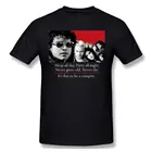 Мужская хлопковая футболка с коротким рукавом и круглым вырезом, большого размера