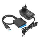 Портативный кабель-преобразователь USB 3,0 к SATA, быстрая передача для жесткого диска SSD HDD, кабель-соединитель, поддержка