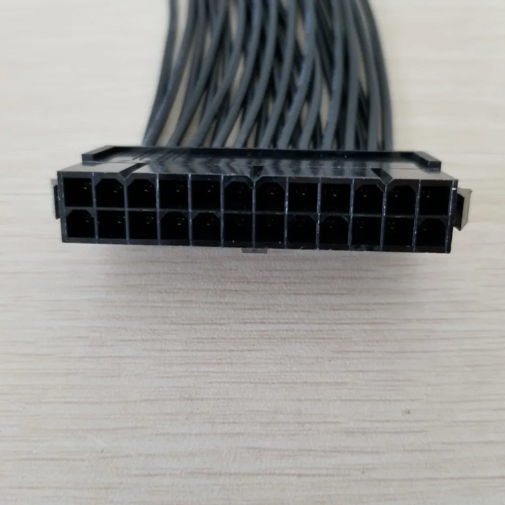 Плата ATX для материнской платы 24Pin блок питания удлинитель 18AWG ПК сделай сам 20 см/30