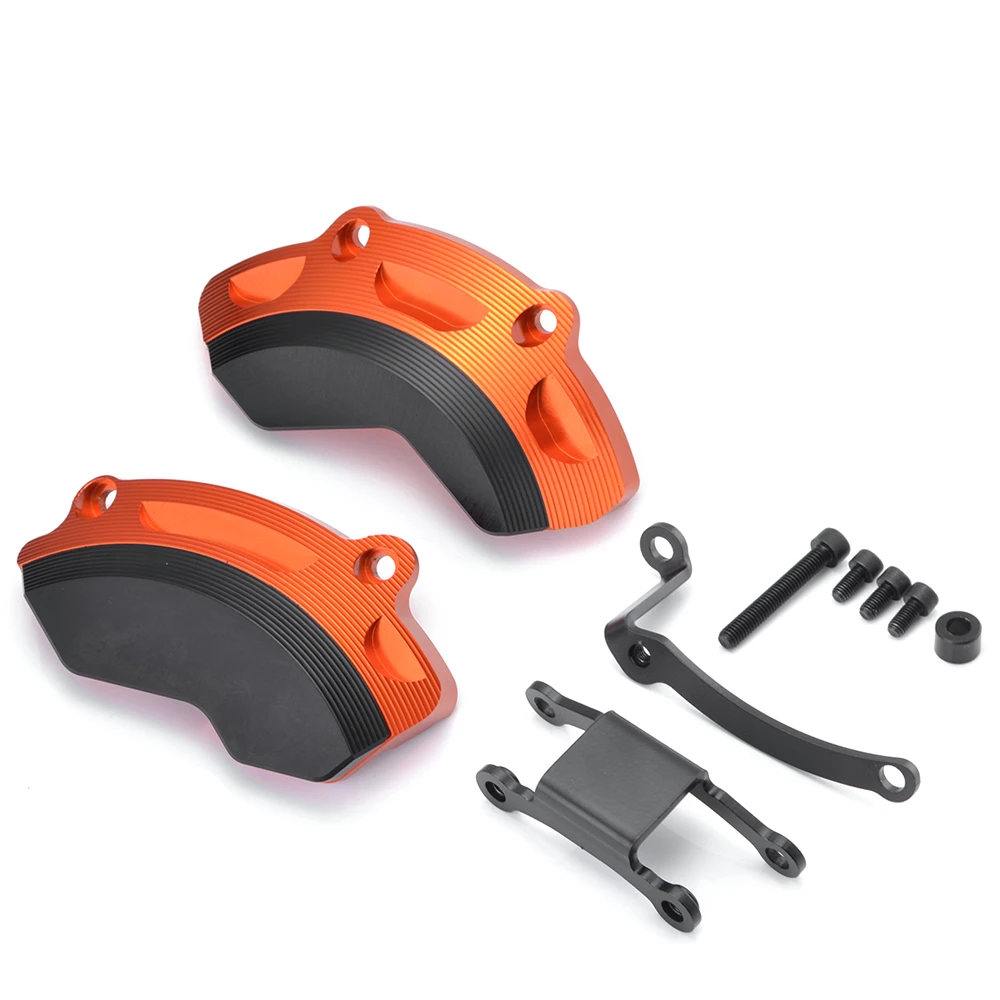 

790 Left & Right Side Engine Case Slider Protector Guard For 790 2018 2019 Motorcycle Accessories Parts