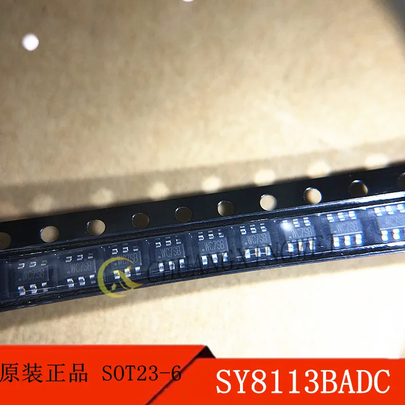 

10PCS SY8113BADC package SOT23-6 screen printing WC** 3a synchronous step-down voltage stabilizer original products