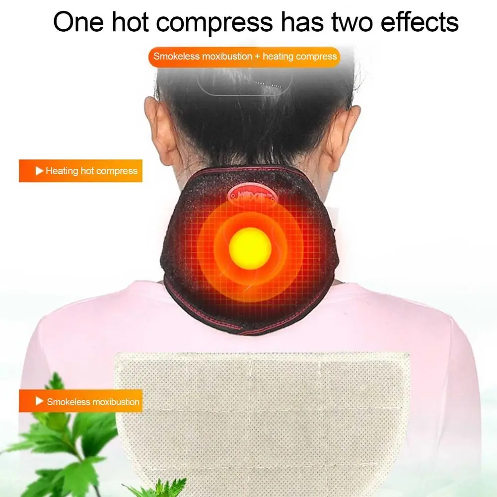 Электрический нагревательный шейный протектор портативный Usb Графеновый