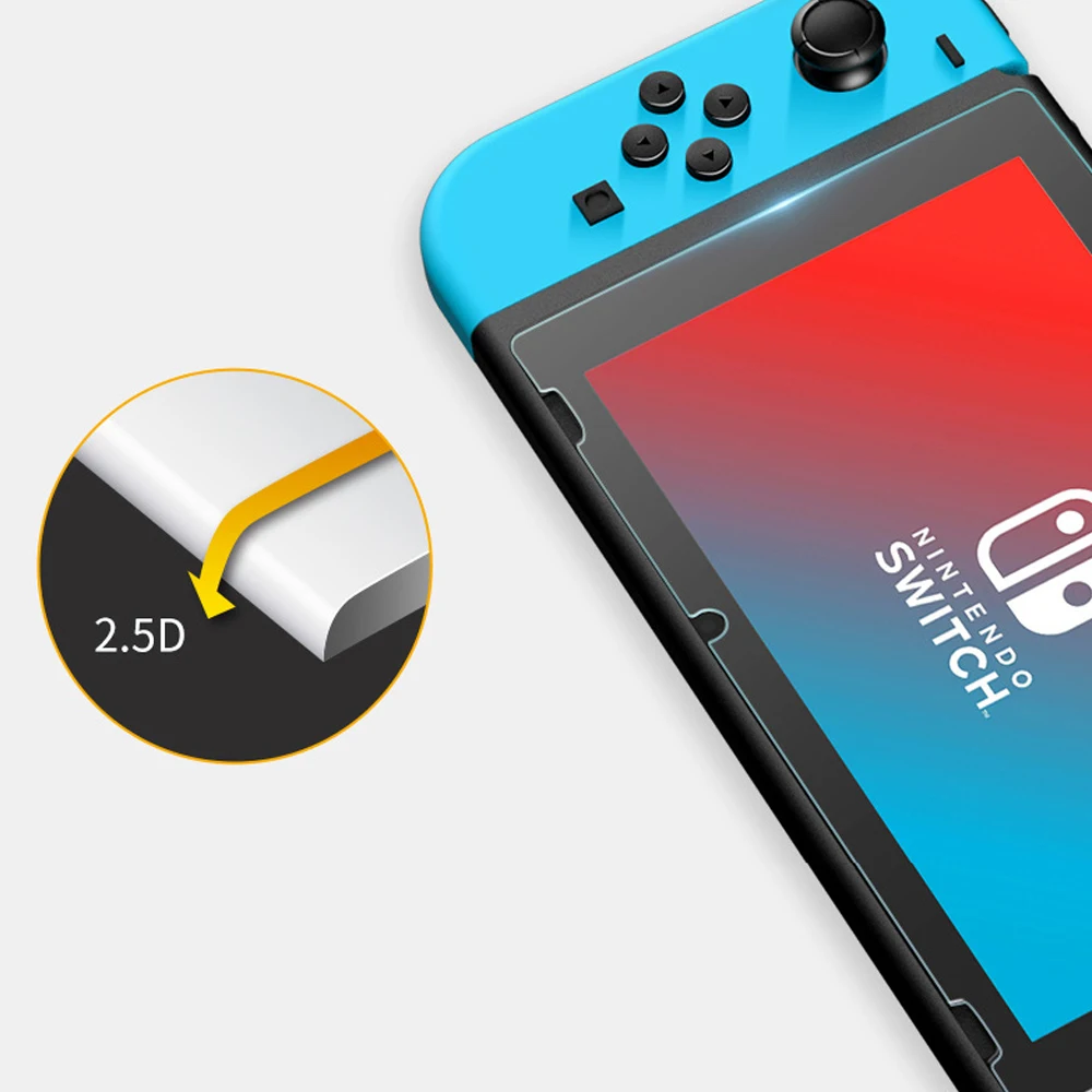 Закаленное стекло для Nintendo Switch NS 2.5D 9H защитная пленка экрана аксессуары игровой