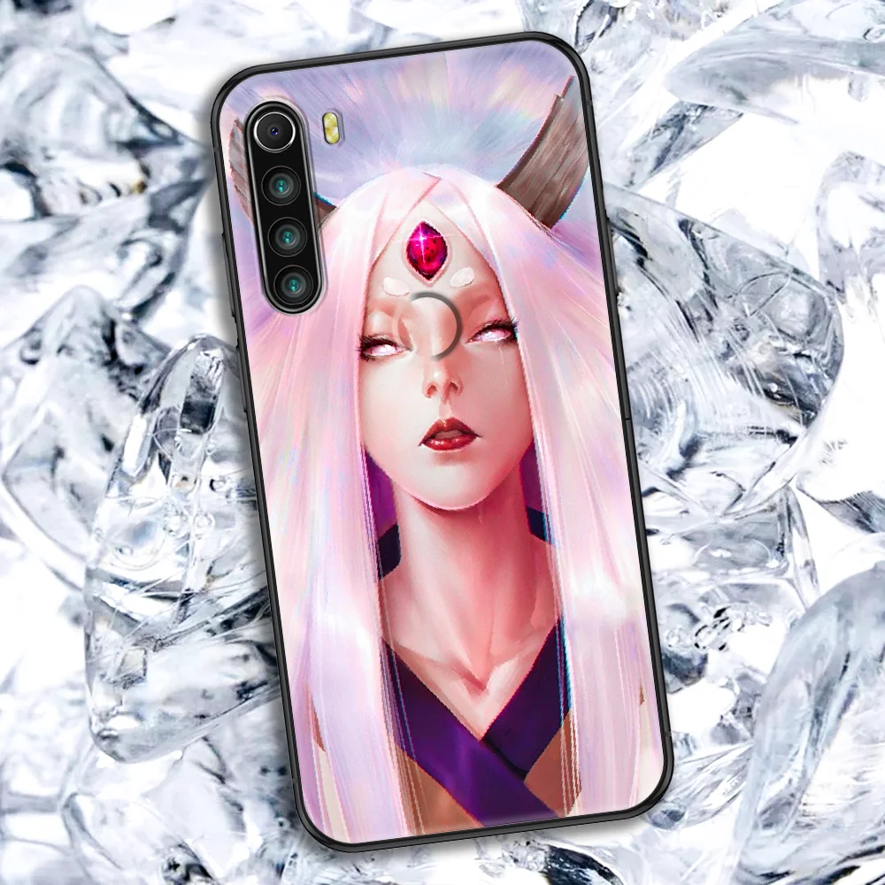 Чехол для телефона Ahegao INS ootuuki-Kaguya Xiaomi Redmi Note 7 8 9 10 7A 8T 9A 9T 9S 10S Pro чехол с черным