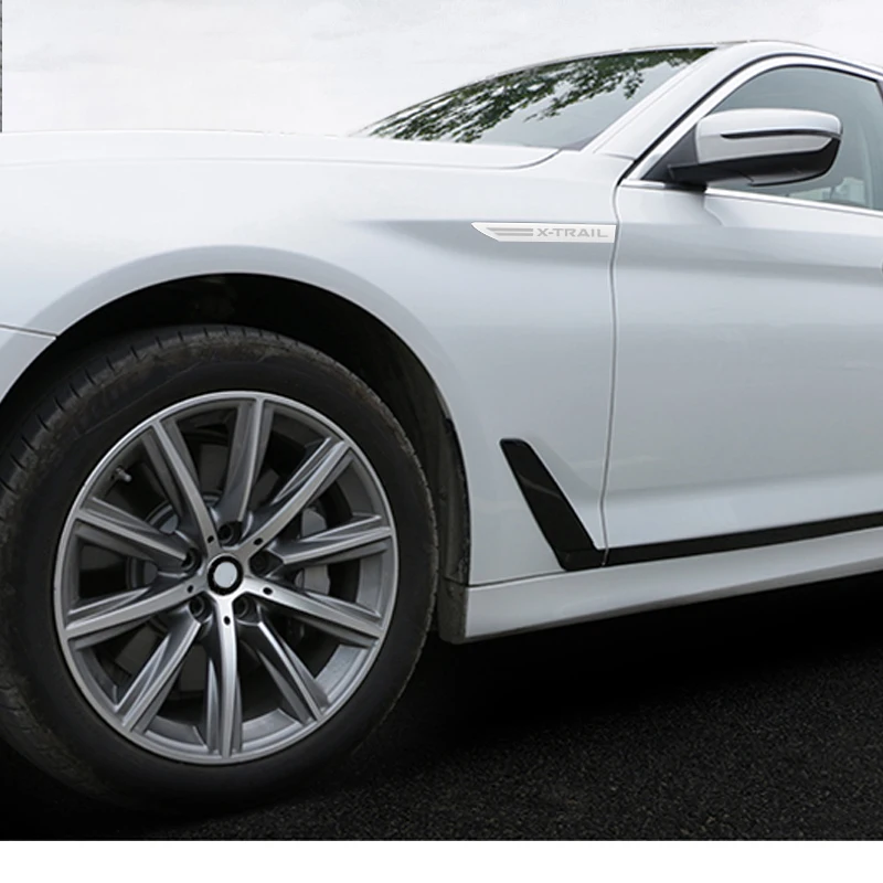 2 шт. из нержавеющей стали боковое крыло значок эмблема для Nissan X-TRAIL XTRAIL T30 T31 T32