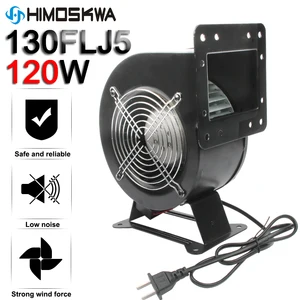 120w small dust exhaust electric blower inflatable model centrifugal blower air blower 130flj5 220v 110v eu us adapter free global shipping