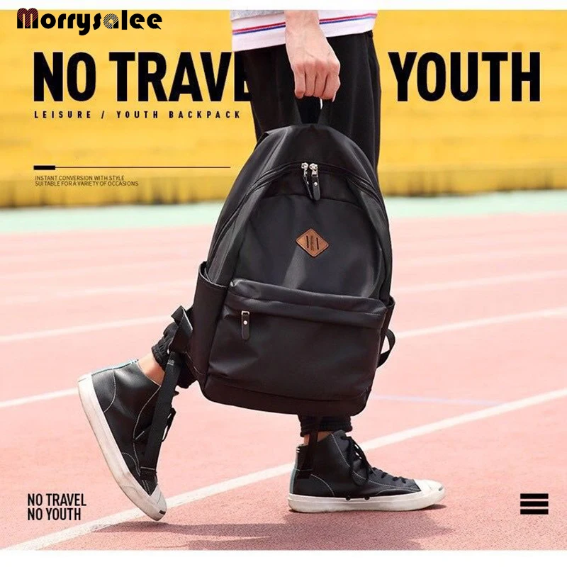 Мужской водонепроницаемый рюкзак для ноутбука 15 6 дюйма с USB зарядкой|Мужские