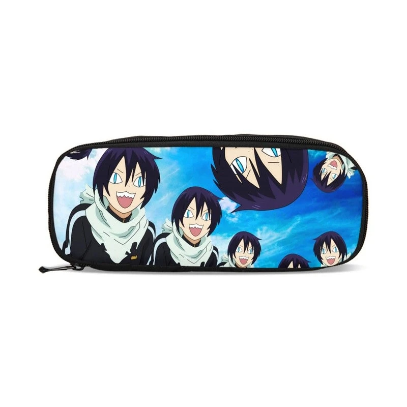 Students Pencil Case Cartoon Animation ARAGOTO Organizer Wallets Teenager Girls Boys Kids Bags Pen Holder School Supplies | Багаж и сумки