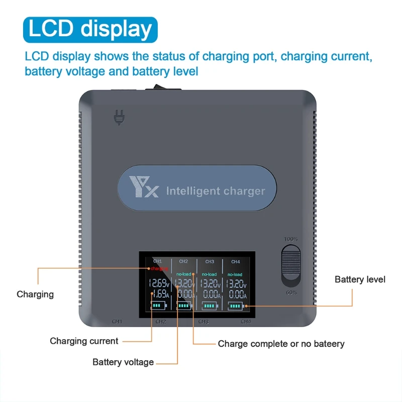 

40JB Waterproof Charging Battery Butler Controller for Mavic AIR 2/2S Drone Accessory
