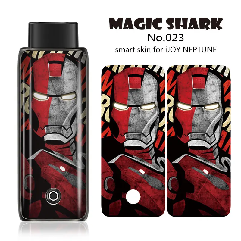 Чехол-наклейка Magic Shark Наруто драконий жемчуг яд Железный человек Мстители Marvel