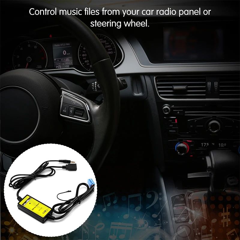 Автомобильный аудио MP3 интерфейс CD адаптер AUX SD USB кабель для передачи данных мини