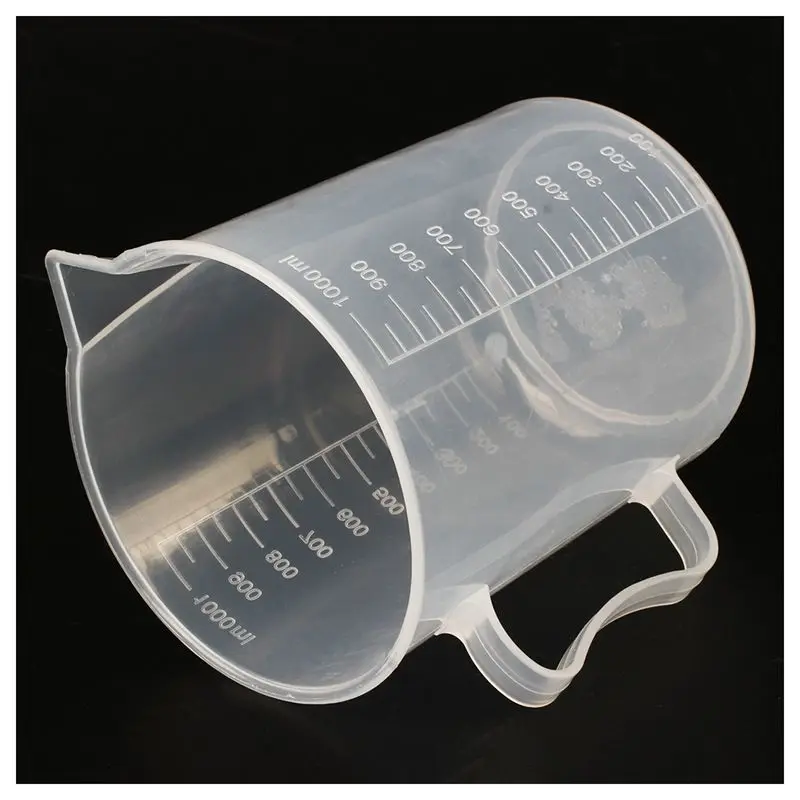 

1000ml Transparent Graduated Beaker with Handle