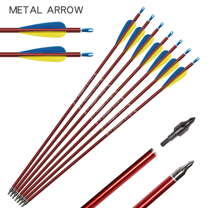 Стрелы охотничьи сменные стрелы из алюминиевого сплава для рекурсивного