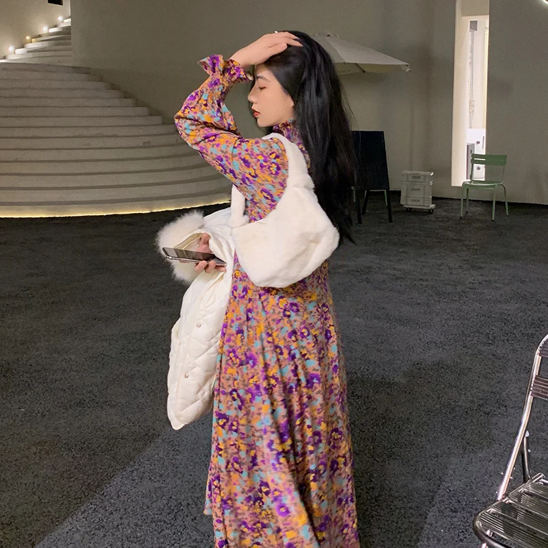 Li ion аккумулятор Xiaoxian Толстая теплая одежда для девочек мягкие красота