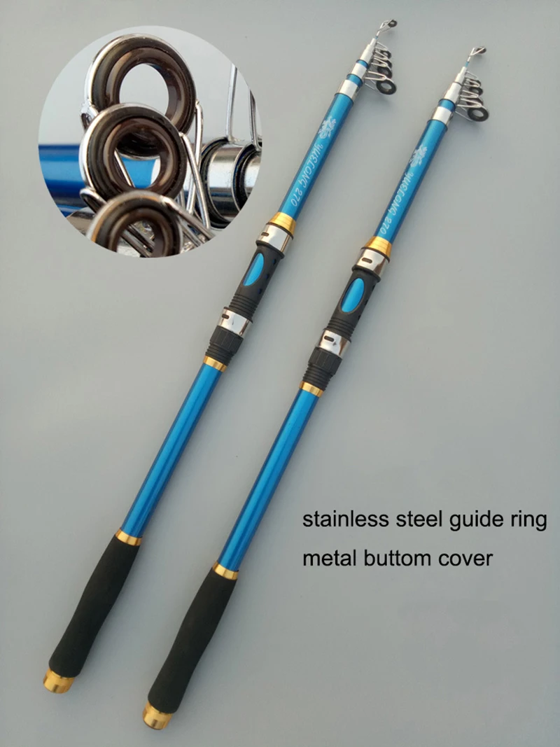 YUYU Fishing Rod Carbon Portable Spinning rods for fishing feeder Fishing Rods carp Hard Fishing Rod Telescopic spinning