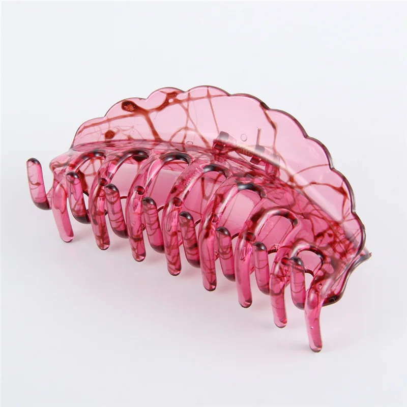2020 новые женские аксессуары для волос в форме расчески большой заколки смолы