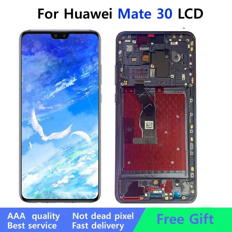 Протестированный оригинальный ЖК-дисплей для Huawei Mate 30 дигитайзер с сенсорным