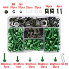 Комплект болтов обтекателя для мотоцикла 177 шт., винтовая гайка для KAWASAKI VERSYS 650 NINJA 300 400 650 ZX6R VULCAN S 650 ZX10R KLX250