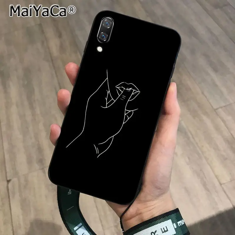 Мягкий чехол для телефона MaiYaCa в минималистичном стиле из ТПУ Huawei P10 plus 20 pro P20 lite