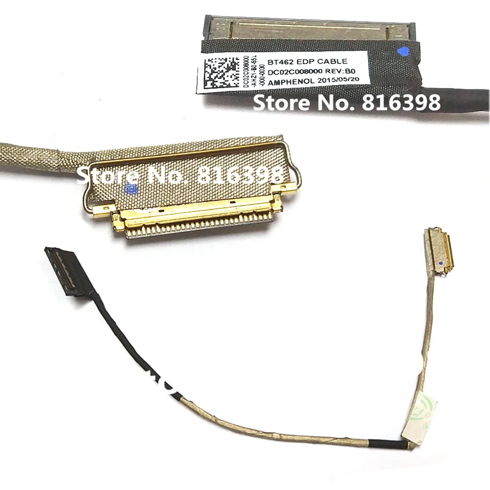 Совершенно новый кабель BT462 EDP для LENOVO Thinkpad T440 T450 T460 экрана DC02C008000 без Touch 30Pin |