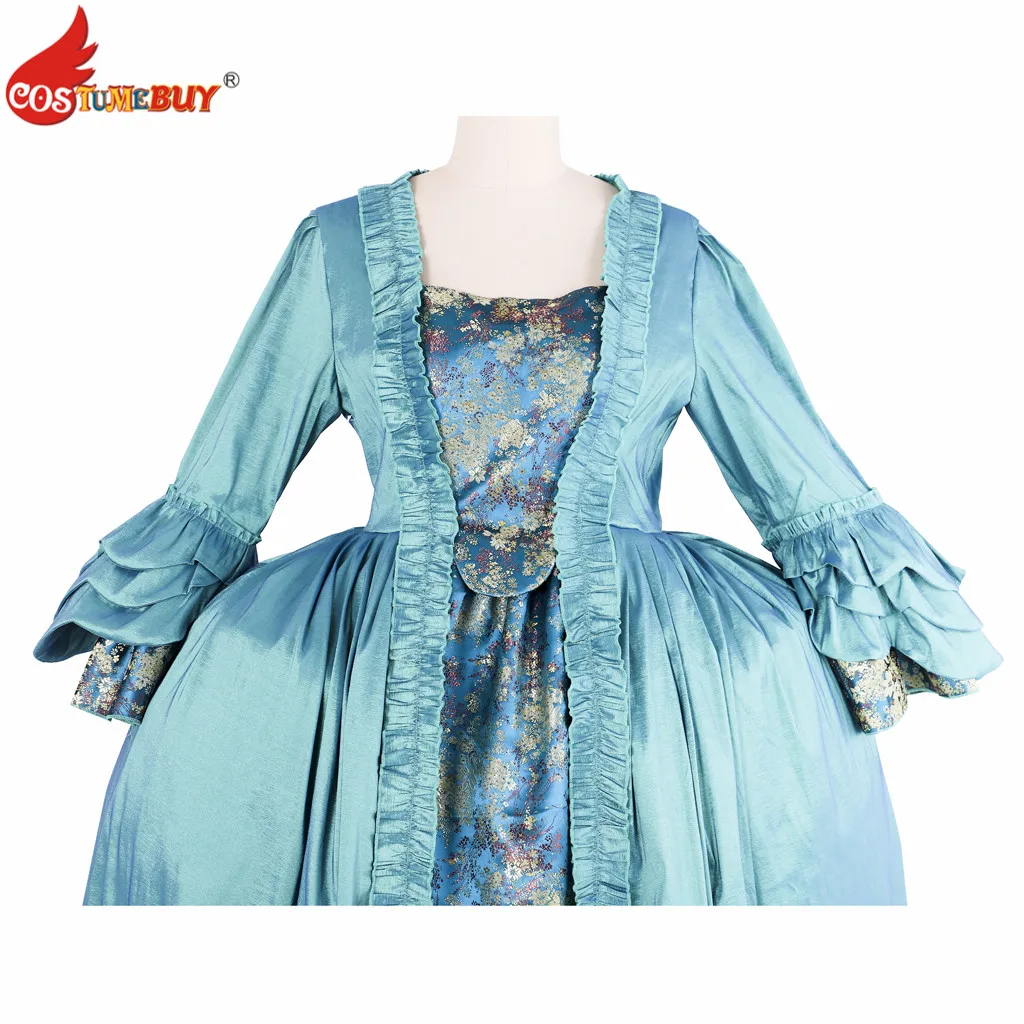 Вечернее платье в стиле ретро Версаль Антуанетта барокко рококо мантия для