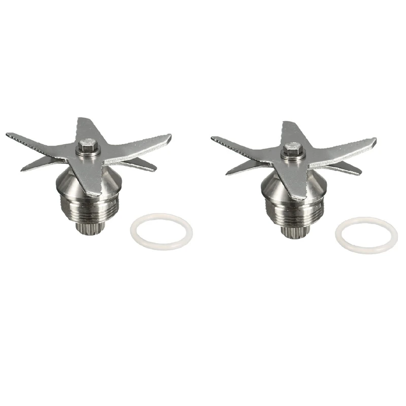 

2Pc Ice-Crushing Blender Blade Parts With Sealing Ring For Vitamix 5200 Series
