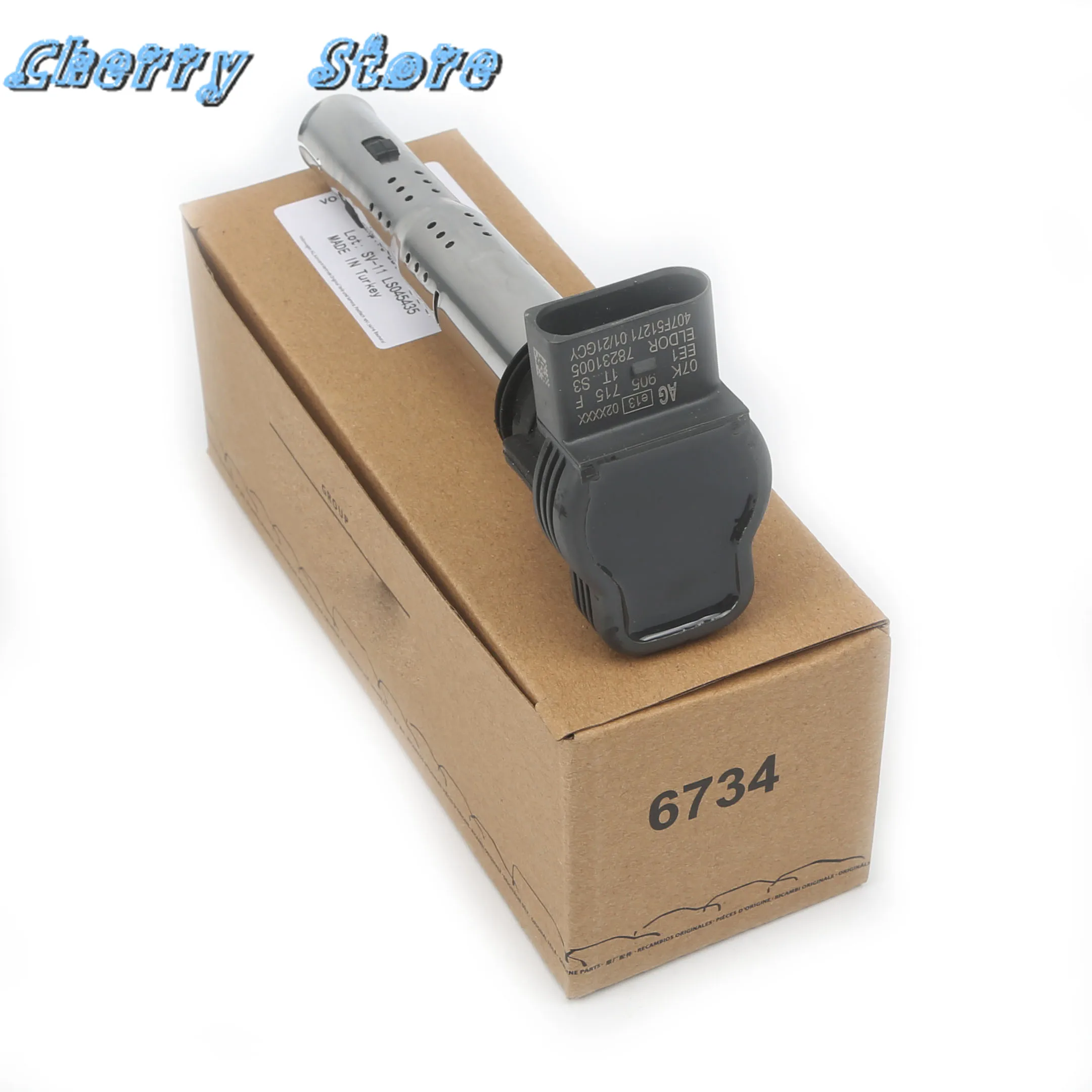 Новый набор катушек зажигания 07K 905 715 F для VW Volkswagen Passat Jetta Golf Audi A3 A4 A5 A6 Q3 Quattro Q5
