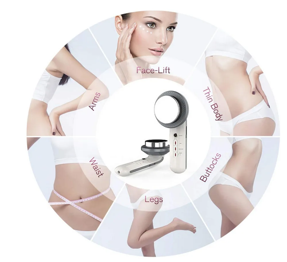 Ультразвуковая кавитация EMS массажер для похудения тела Липо сжигатель жира