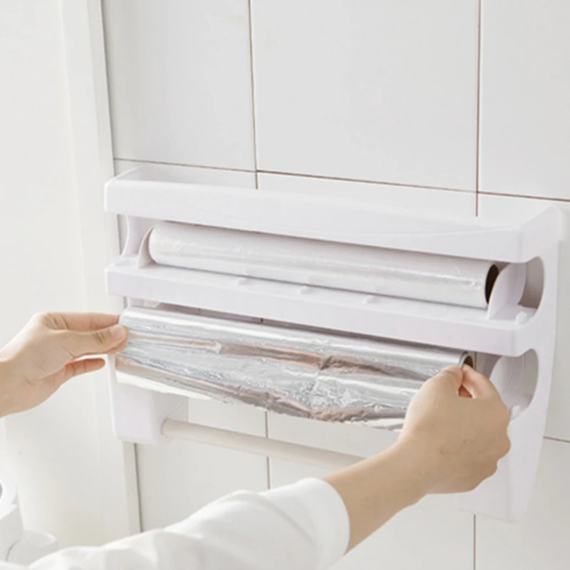 1 шт. многофункциональный настенный держатель для полотенец в