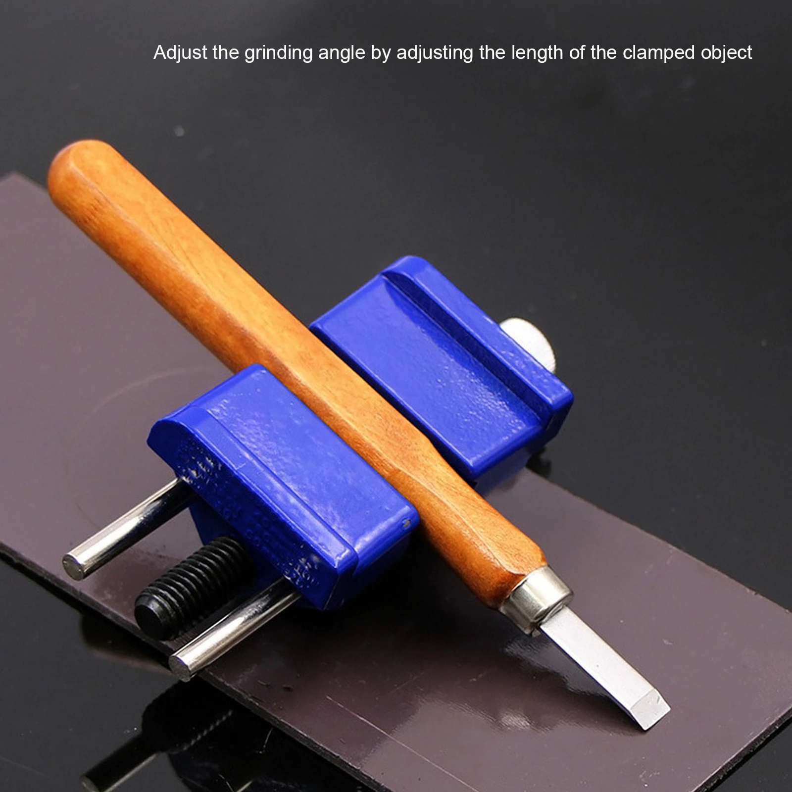 Manual Knife Sharpener Metal Sharpener Sharpening For Woodworking Iron Planers Quality Roller Planers Guide Wood Honing images - 6