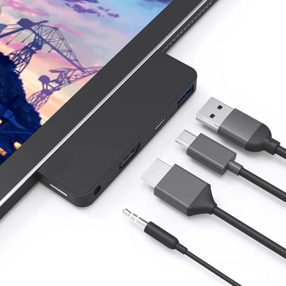 Док станция для поверхностного монтажа USB C HDMI адаптер концентратор с 4K 3 0