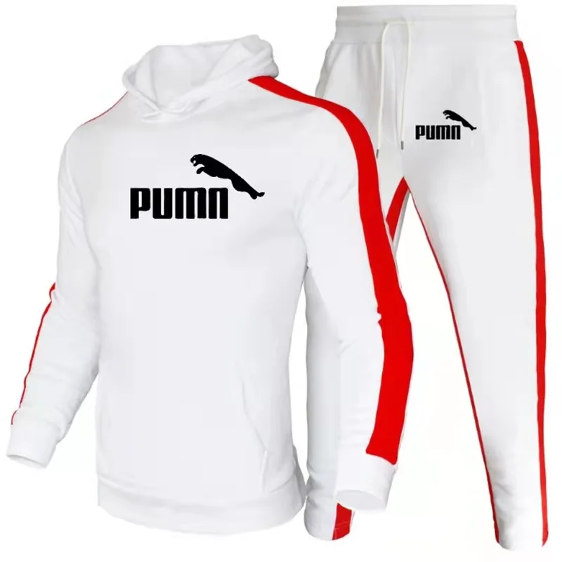 

Men's Sets Hoodies+Pants Autumn Winter Hooded Sweatshirt Sweatpants Fashion Slim Fit Men Set Hoodie Pant Hip Hop Pullover Hoody