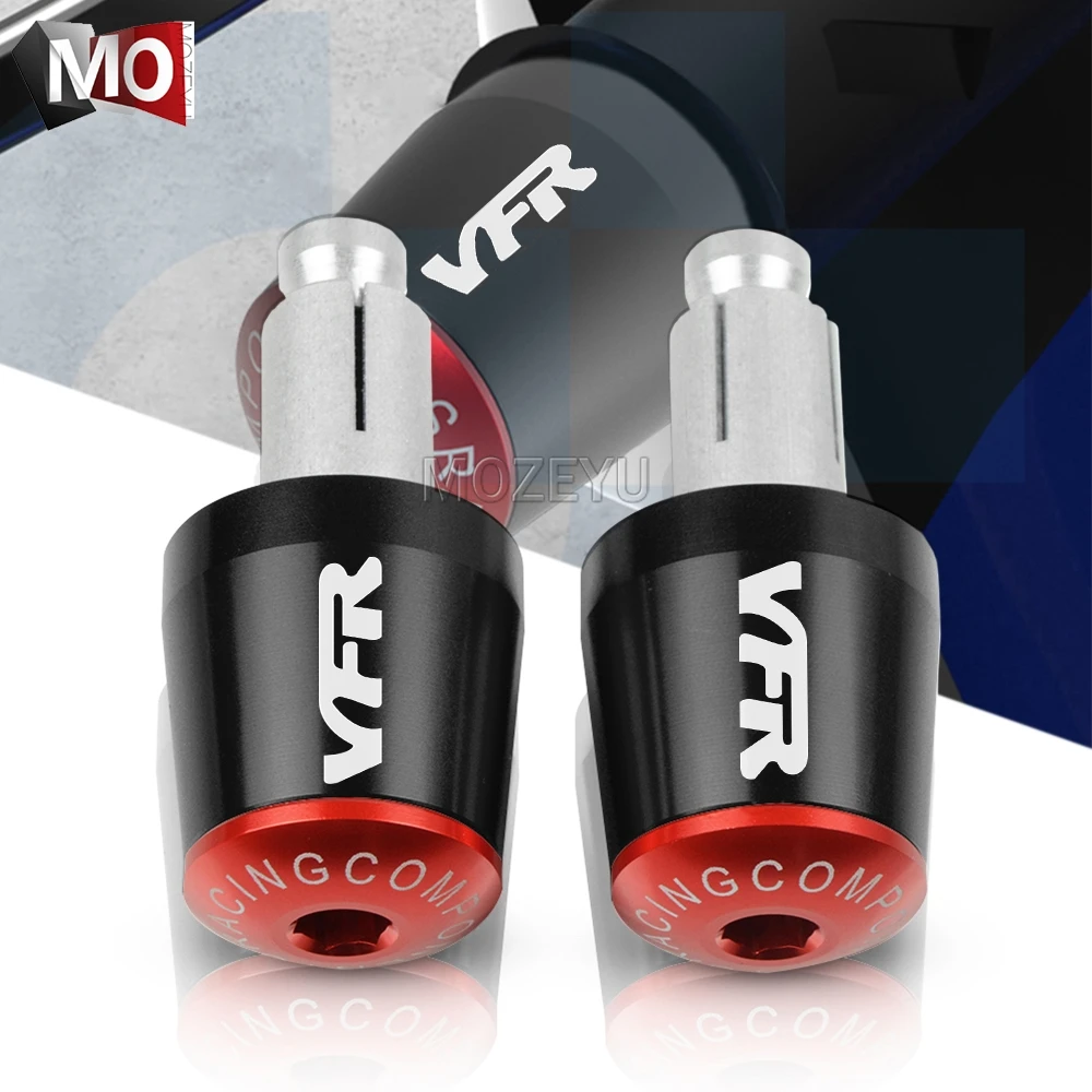 Ручки для Руля Мотоцикла торцевая ручка заглушка HONDA VFR 400 750 800 800F Fi/W1 VTEC 1200F 1200X