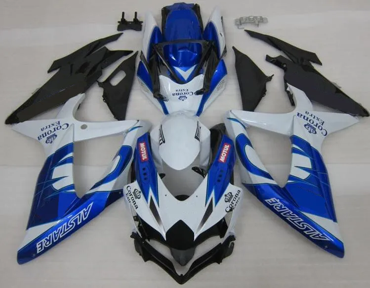 Новый (литье под давлением) ABS обтекатель наборы Подходит для Suzuki GSXR-600 GSXR-750 K8 2008 2009