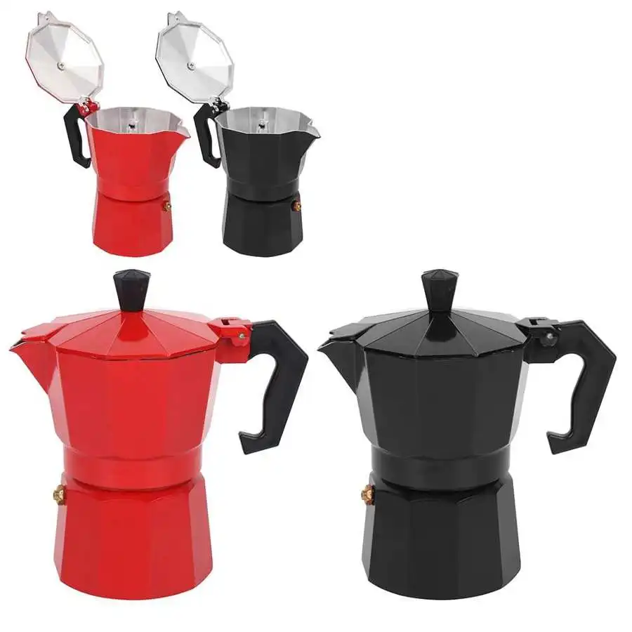 Кофеварка 300 мл 6 емкость чашки алюминиевая Moka горшок аксессуар для домашнего