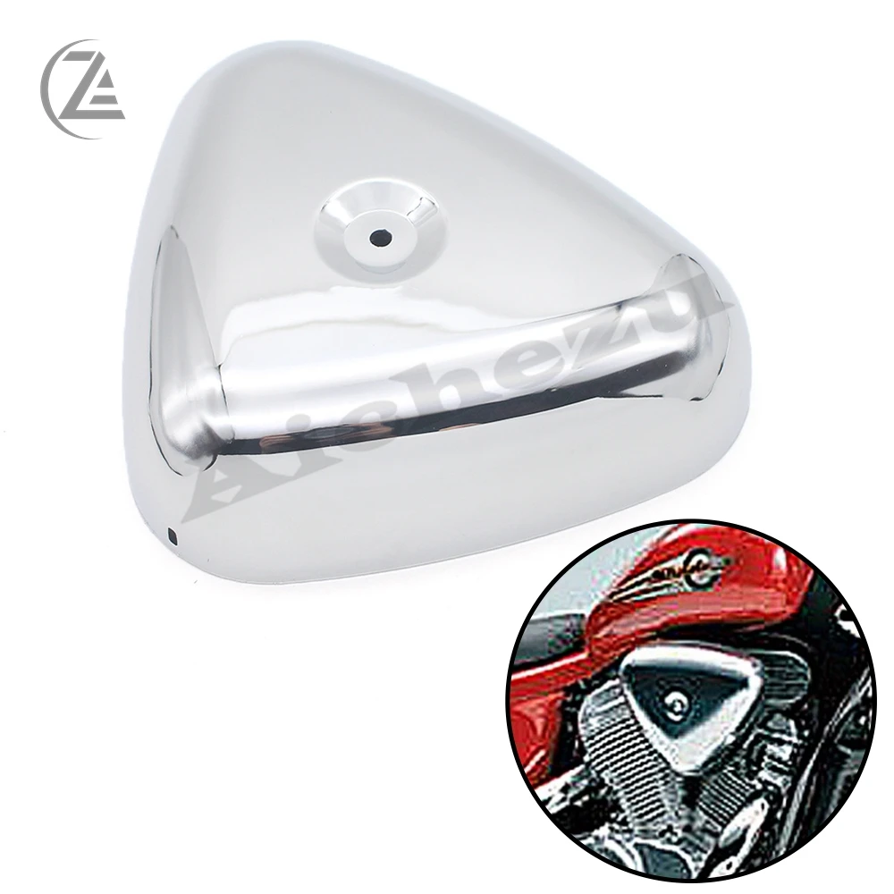 

ACZ Motorcycle Air Cleaner Filter Housing Cover case Chrome for Honda Shadow VT600 VLX 600 STEED400 1988-1998