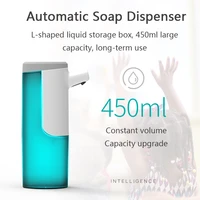 450ml usb automatic soap dispenser hand free touchless sanitizer intelligent induction foam dispenser for kitchen bathroom