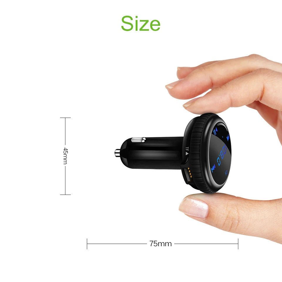 ONEVER Bluetooth гарнитура для АВТО музыкальный плеер fm передатчик модулятор