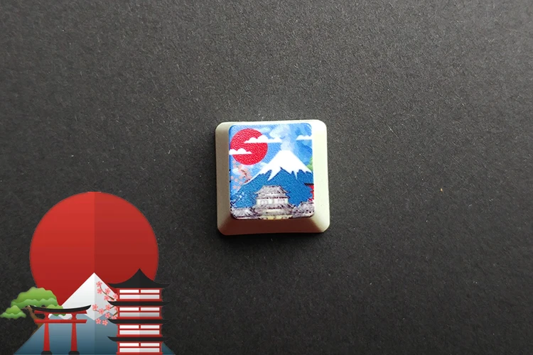 1 шт. индивидуальные утолщенной PBT сублимационный Кепки белая освещенная