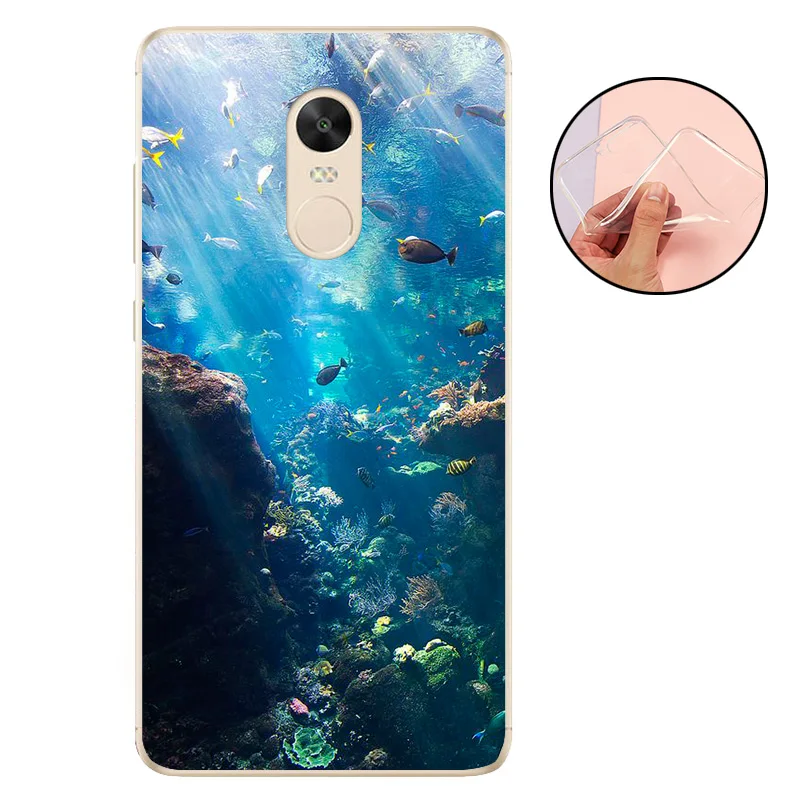 CaseRiver чехол для Xiaomi Redmi Note 4X мягкий силиконовый телефона 4 задний бампер PRO|case