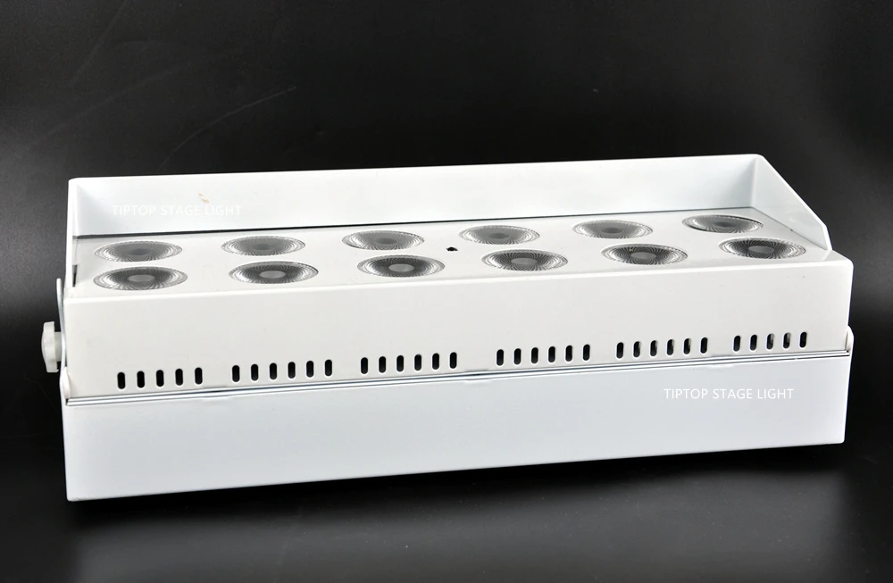 Tiptop сценический прожектор TP-G3037-6IN1 12x18 Вт Tyanshine RGBWA UV 6 цветов DMX батарея беспроводной светодиод настенная шайба Свет белый/черный