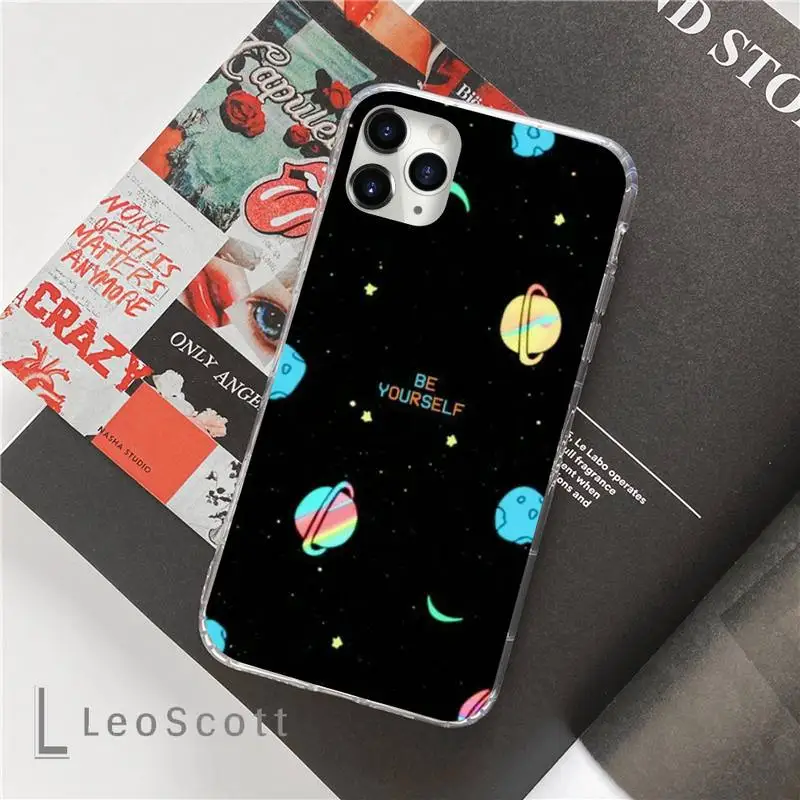 

Outer Space Planet Stars Moon Spaceship Phone Cases For iphone 12 5 5s 5c se 6 6s 7 8 plus x xs xr 11 pro max mini