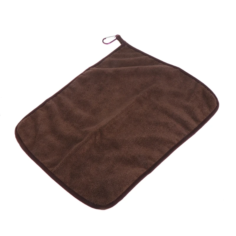 Мягкое рыболовное полотенце быстросохнущее с пряжками из микрофибры