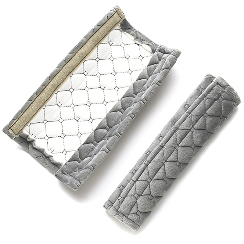 

Car Seat Belt Shoulders Pads Covers goods Cushion Warm Short Plush Safety Shoulder Protection Auto Interior Accessories Styling