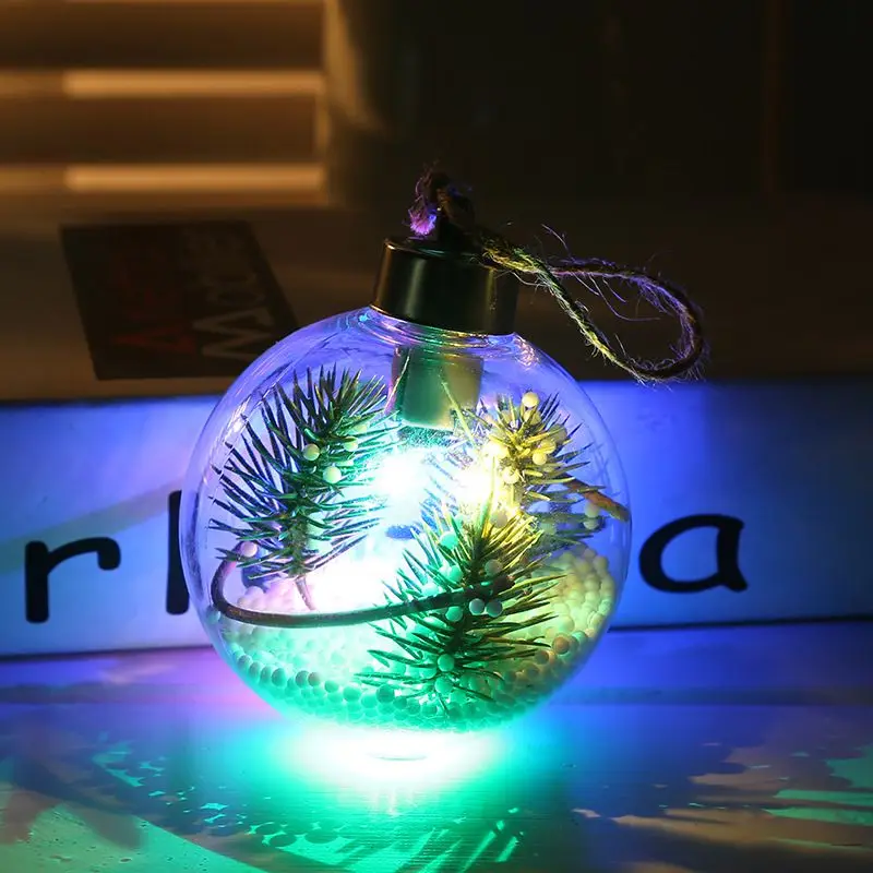 1 шт прозрачные пластиковые рождественские шары ремесло шар Сфера безделушки