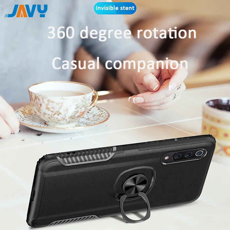 Магнитный чехол JAVY с кольцом для Xiaomi Note 7 8 10 Pro mi 9 SE 9T lite A3 телефона Redmi 8T|Бамперы| |