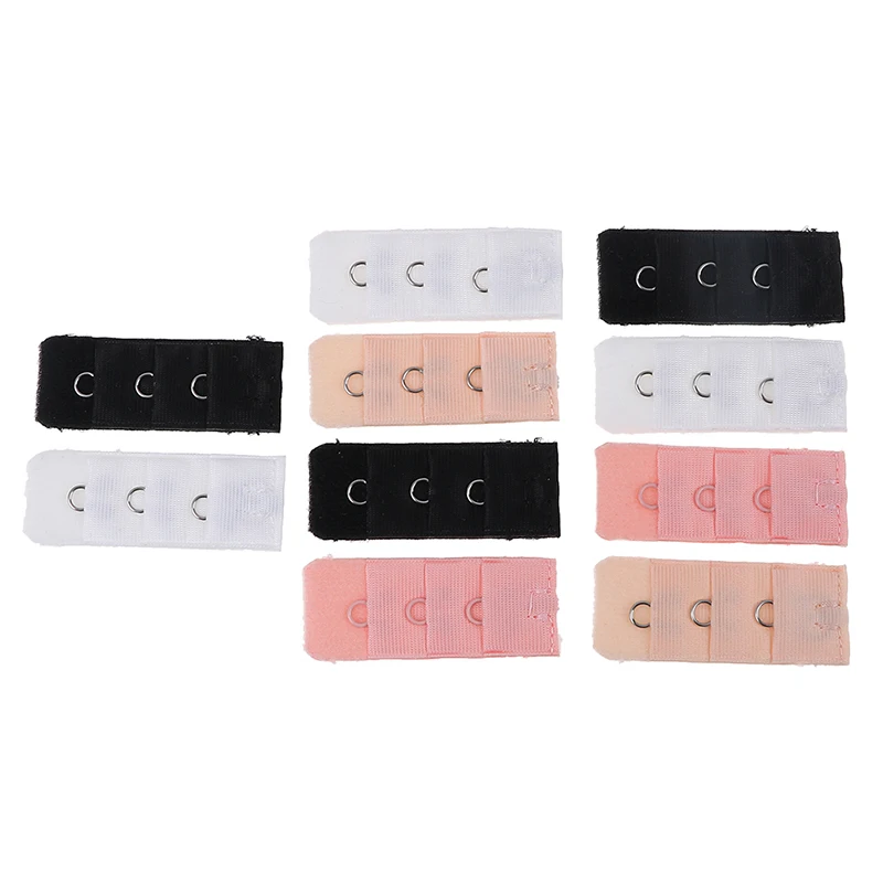 

10X Woman Bra Extender Strap Extension 1 Hooks Bra Sets Accessories Women Ladys