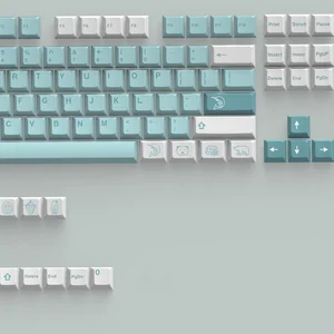1 Set Iceberg Darling Keycaps PBT Dye Sublimation Key Caps For MX
Switch Mechanical Keyboard Cherry Profile