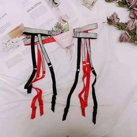 adjustable black suspender waist garter belt for stockings clubwear lingerie garters lady stocking belt secret of sexy women