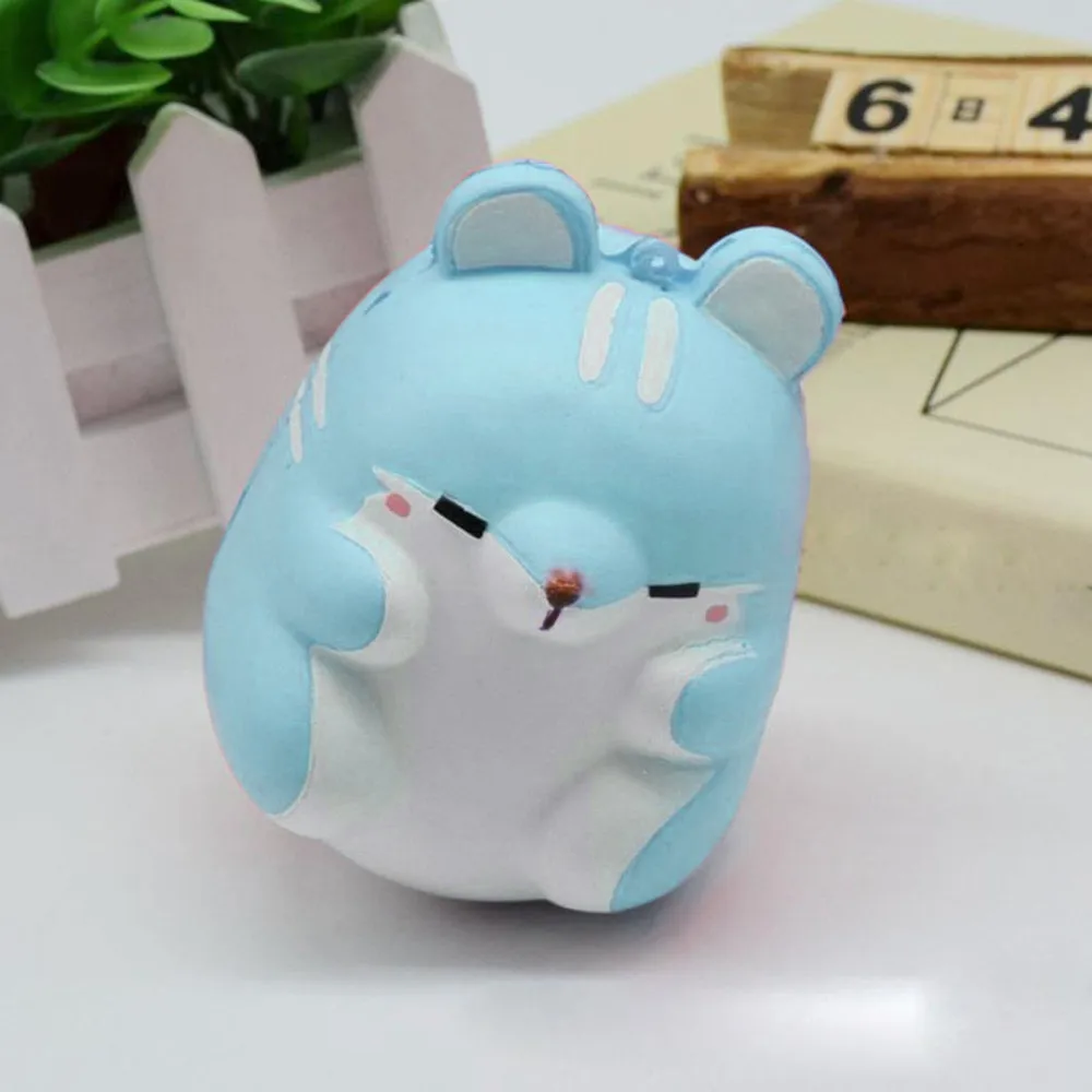 YanYuChen игрушки для детей PU Забавный хомяк мягкий Декор медленно поднимающийся